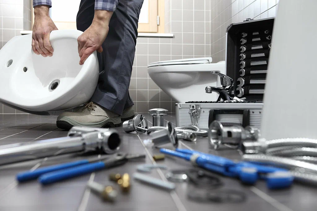 Professional bathroom plumbing repair in Galt